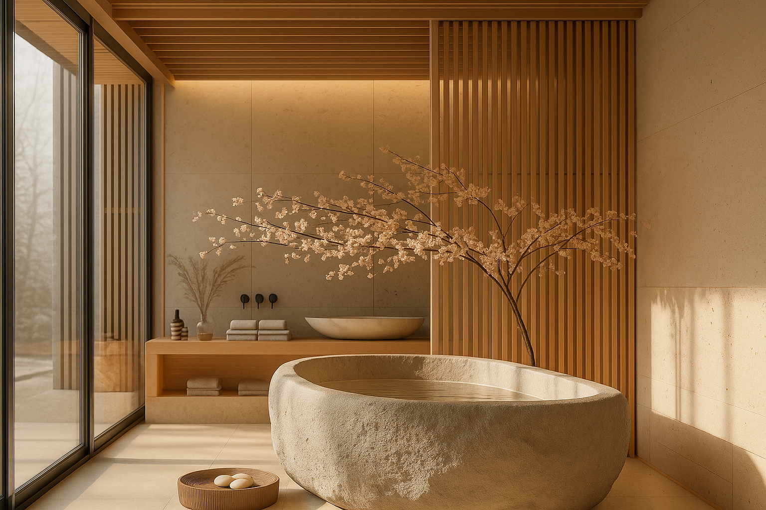 Intégrer le style Japandi dans une salle de bain