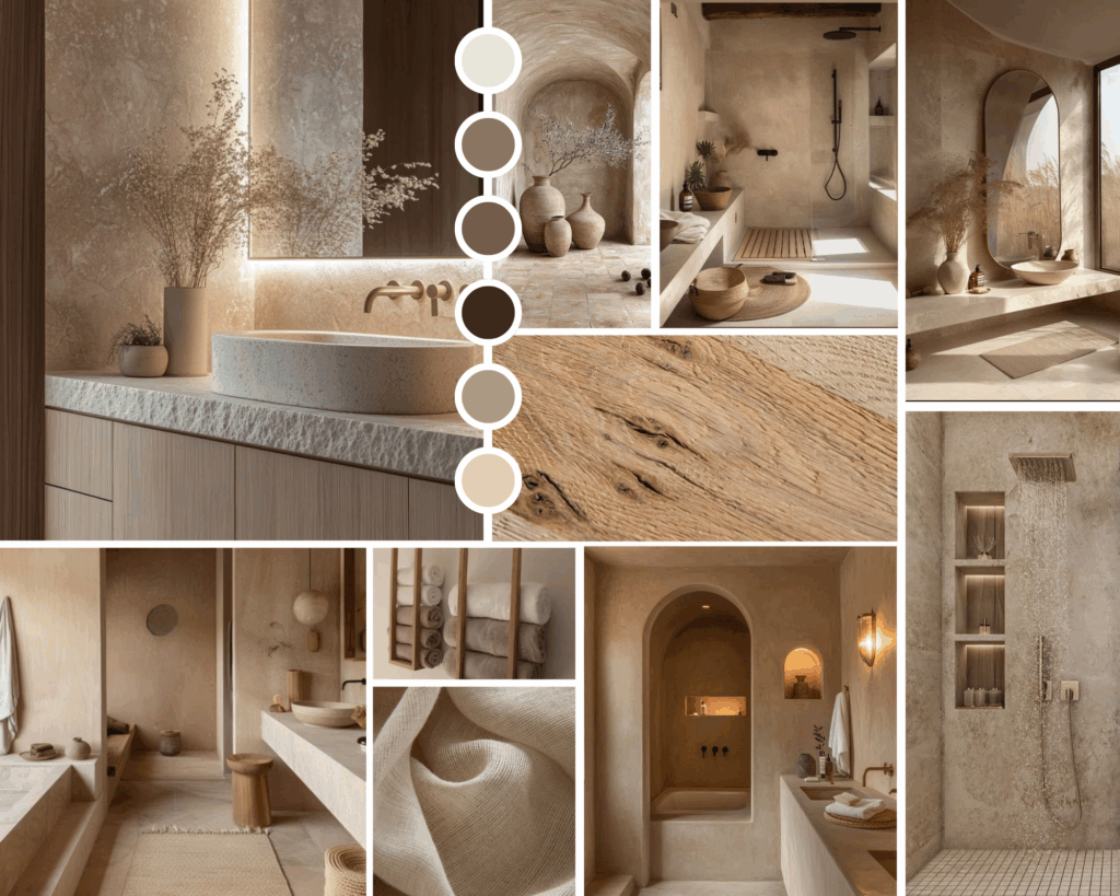 Intégrer le style japandi dans salle de bain