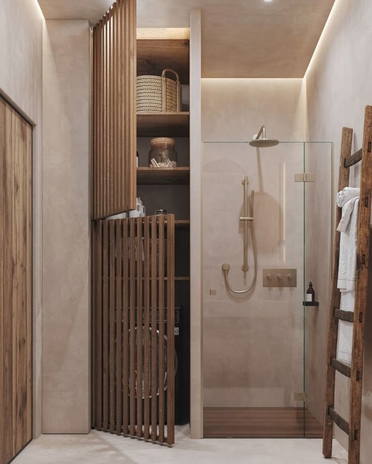 Intégrer le style japandi dans salle de bain