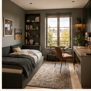 Aménagement et décoration d'une chambre ado