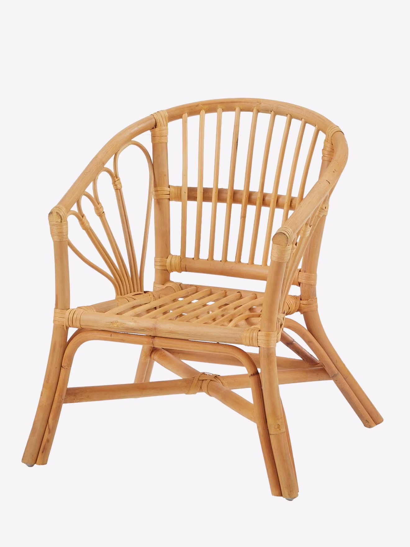 Fauteuil enfant en rotin