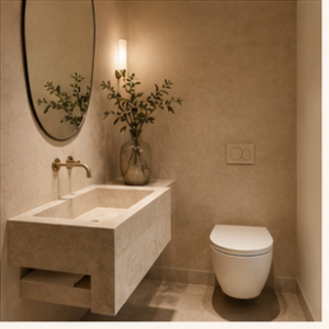 Aménagement et décoration de WC avec caractère